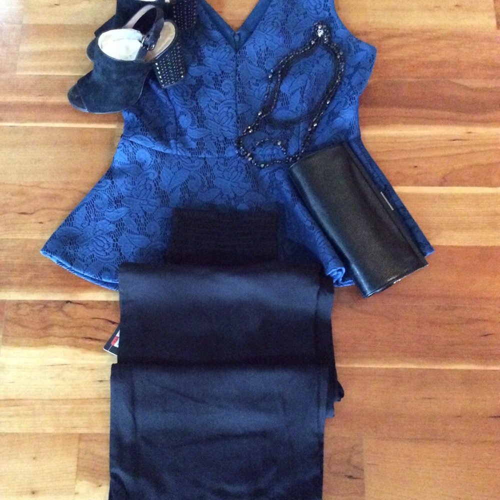 NWT wide leg pants